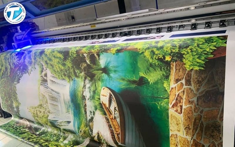 In tranh dán tường theo yêu cầu